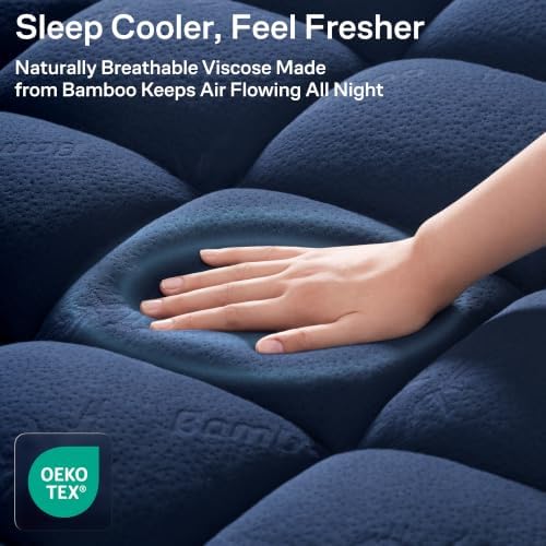 Niagara Sleep Solution Twin XL Ultra Soft Mattress Topper—Back Pain Relief - Image 3