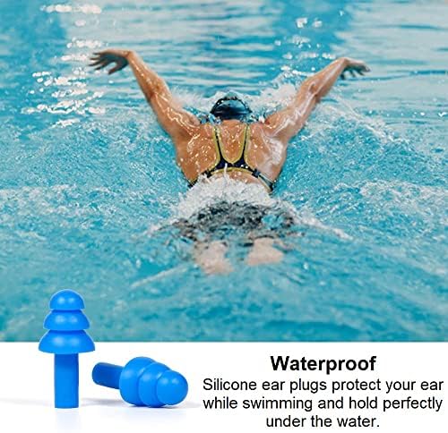 10 Pair Soft Silicone Reusable Washable Ear Plugs - Image 6