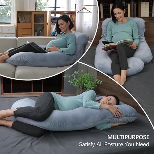 MOON PARK Pregnancy Pillows for Sleeping - Image 6