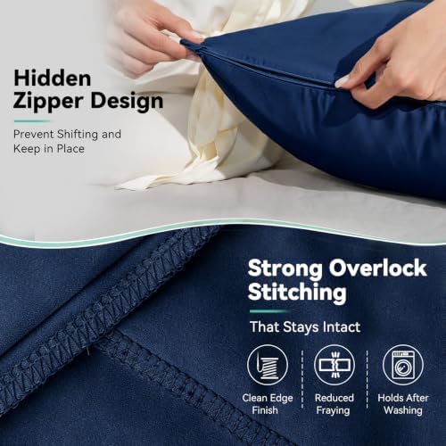Cooling Curved Pillowcase for Side Sleeper Pillow - Image 6