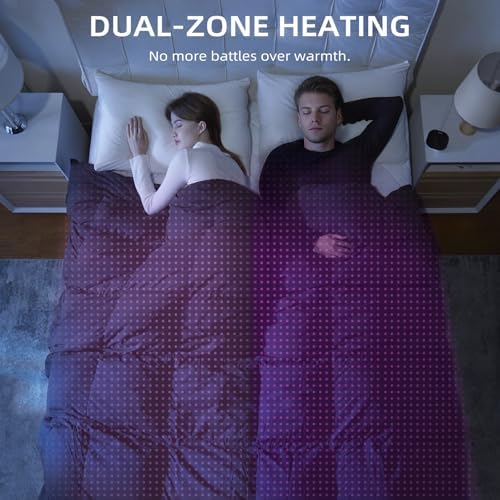 Bwarm WiFi Heated Mattress Pad King Size, Bed Warmer - Image 5