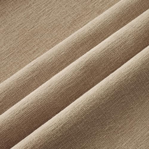 MIULEE Light Brown Chenille Couch Lumbar Throw Pillow Covers - Image 7