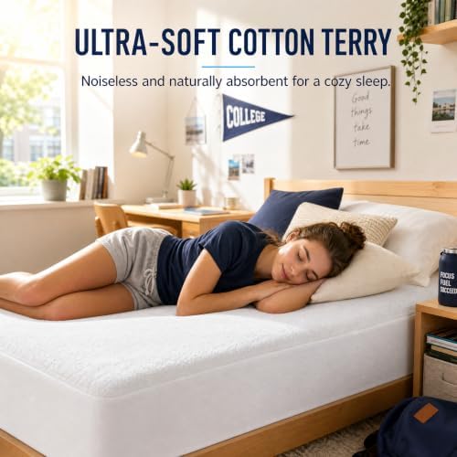 Bed Bug Mattress Cover Twin, Mattress Protector, Fits 9-12 Inch - Image 4