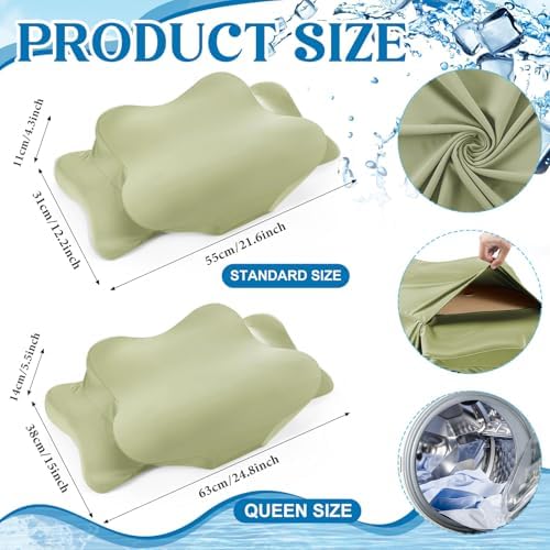 Hahafelt Cooling Cervical Pillowcase Cover - Image 2