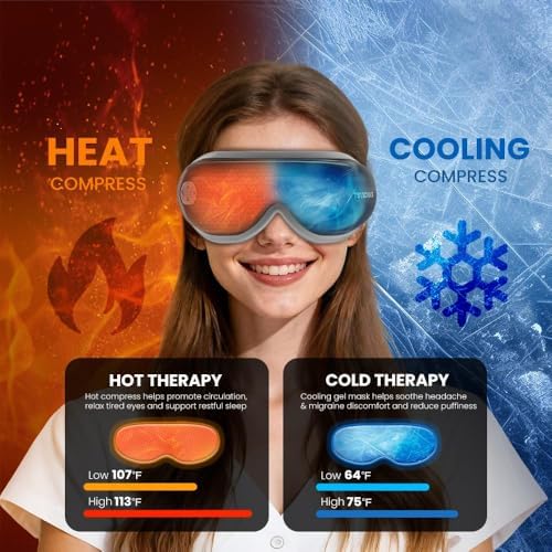 Eye Massager with Heat and Cooling, FSA-HSA Eligible, Eye Massager - Image 2