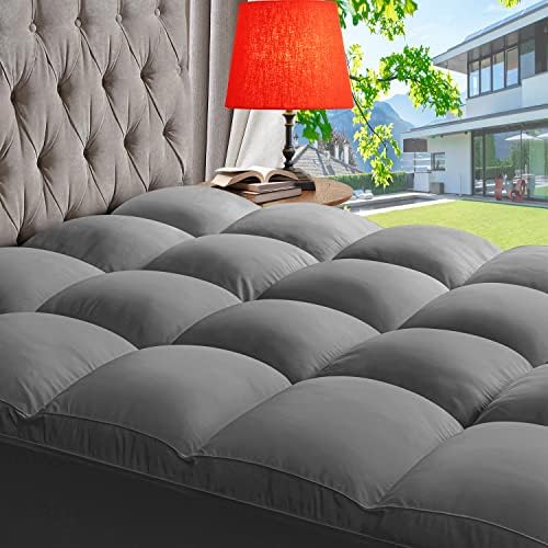 ABENE Queen Mattress Topper, Thick Pillow Top Mattress Pad by ABENE