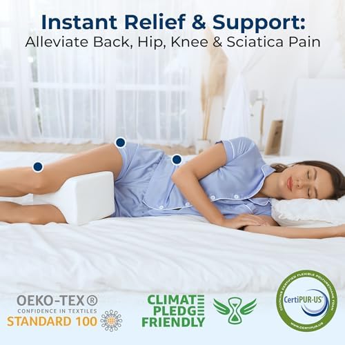 5 STARS UNITED Knee Pillow for Side Sleepers - Image 6