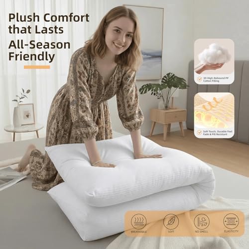 Headboard Pillow Twin Size, Reading Pillow - Image 5