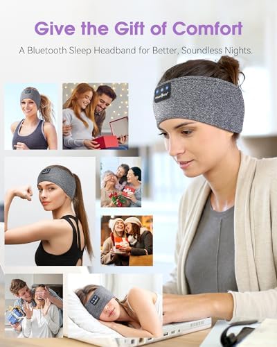 MUSICOZY Sleep Headphones Bluetooth Headband Headphones - Image 5