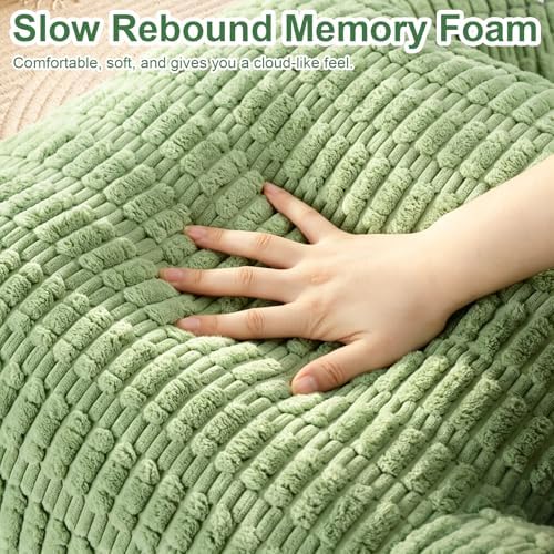 Reading Pillow for Bed, Back Support Pillow for Bed Sitting Up - Image 4