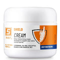 Shield Tea Tree Foot Cream with Lemongrass, Eucalyptus Oils to Soothe Eczema, Psoriasis, Rashes, Dry Itchy Feet 2 oz | Pair with Athlete's Foot Treatment, Ringworm Cream or other Foot Balms