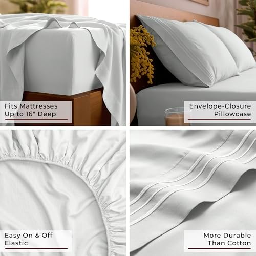 Mellanni Iconic 3-Piece, Ultra Soft Sheet Set - Image 5