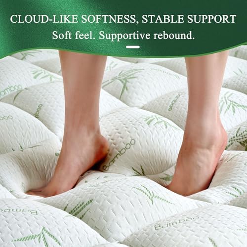 Queen Mattress Topper, Cooling Pillow Top Matress Pad - Image 3