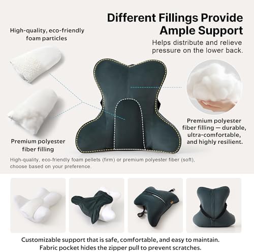 Lumbar Support Pillow for Lower Back Pain Relief – Multi-Functional Ergonomic - Image 3