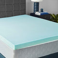 Amazon Basics Cooling Gel-Infused Memory Foam Mattress Topper by AmazonBasics