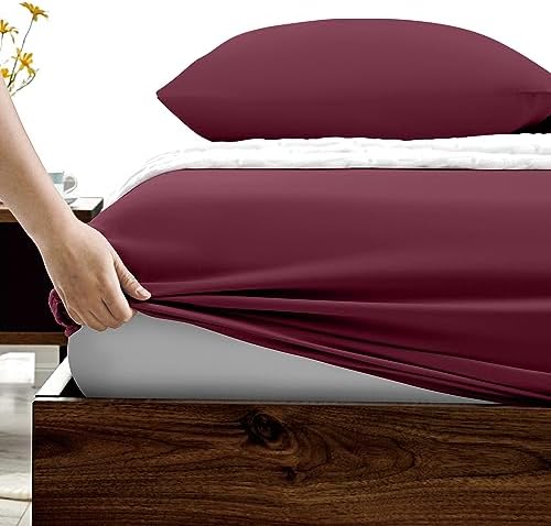FreshCulture King Fitted Sheets, Bulk Pack of 6, Deep Pocket, Soft Microfiber - Image 3