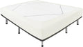 Biscaynebay Decorative Box Spring Cover Full & Full XL Size, Ivory Luxurious Jersey Knitting Stretchy Wrap Around 4 Sides Bed Skirt for Home/Hotels, Easy Fit Wrinkle Free Machine Washable
