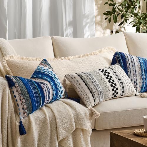 100% Cotton 14x36 Inch Lumbar Pillow Cover - Image 6