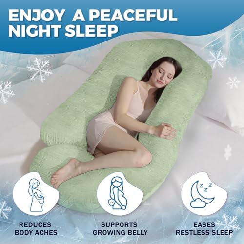 Pregnancy Pillows for Sleeping – 57-Inch Maternity Pillow for Pregnant Women - Image 2