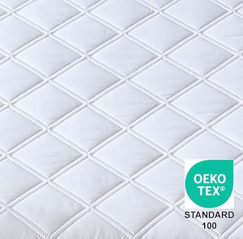 Quilted Waterproof Mattress Pad Queen - Image 2