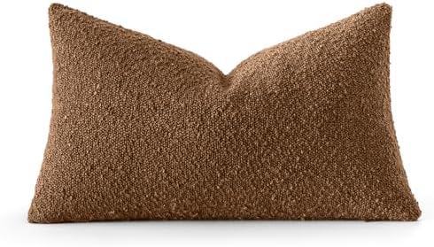 MIULEE Textured Boucle Lumbar Pillow Cover - Image 6