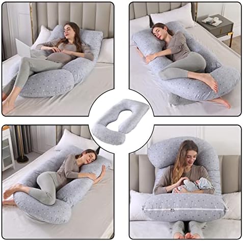 Pregnant Pillows for Sleeping, 70 Inch u Shaped Pillow Maternity Pillow - Image 6