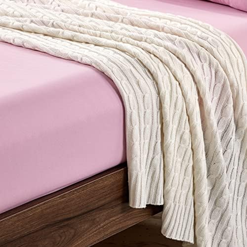 FreshCulture Full Fitted Sheets, Bulk Pack of 6, Deep Pocket, Soft Microfiber - Image 5