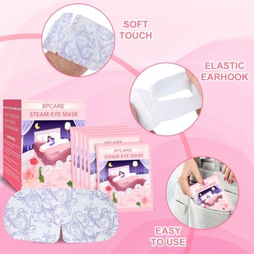 XPCARE 60 Pack Steam Eye Mask Disposable - Image 5