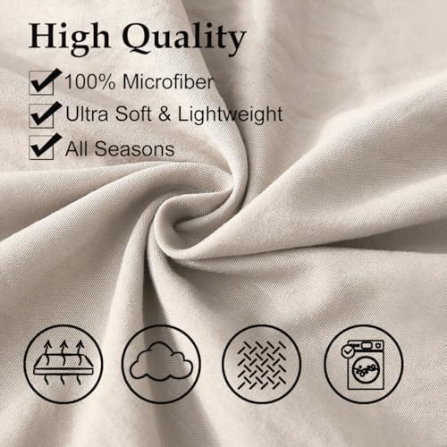 MOVE OVER Taupe Body Pillow Cover Macrame Tassel Long Pillow Cover 20x54 Body - Image 5
