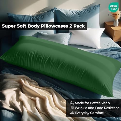 ROYALE LINENS 1800 Body Pillow Cover - Image 4