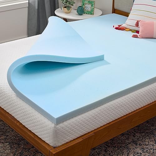 Linenspa Memory Foam Mattress Topper, Full XL Size by Linenspa