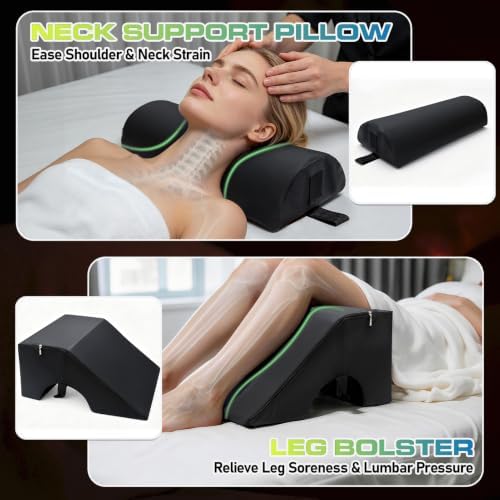 2-in-1 Wedge Massage Table Leg Bolster - Image 4