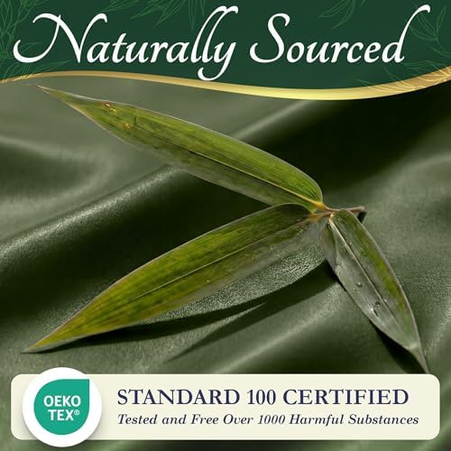 DECOLURE 100% Viscose Derived from Bamboo Sheets Full Size, Luxury 6 Pc Set - Image 7