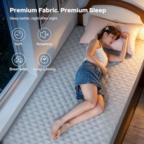 BEDLORE 2 Pack Waterproof Mattress Protector, Twin XL Size Mattress Pad - Image 5
