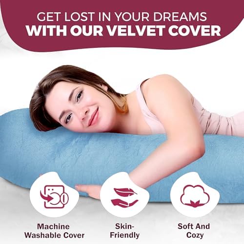 Pregnancy Pillows for Sleeping – 57-Inch Maternity Pillow for Pregnant Women - Image 5