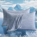 LUXEAR Cooling Pillow Cases for Hot Sleepers, Queen Size by Luxear