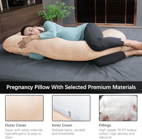 MOON PARK Pregnancy Pillows for Sleeping - Image 3