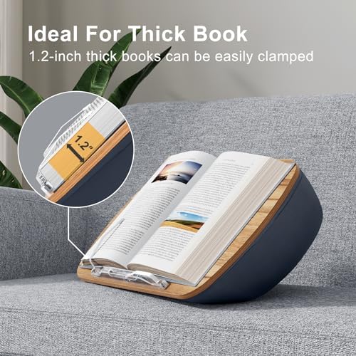 ERGONOV Lap Beanbag Book Stand for Hands Free Reading Comfortable Reading - Image 4