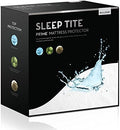 SLEEP TITE Hypoallergenic 100% Waterproof Mattress Protector by Malouf