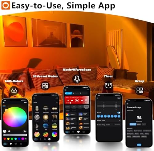 LED Sunset Lamp Projector,Multicolor Changing with USB Port,Sunset Light 180°Rotation for Room Decor,Sunset Lamp for Bedroom,Photography Party,Tiktok Live,Gift for Halloween, Christmas - Image 4