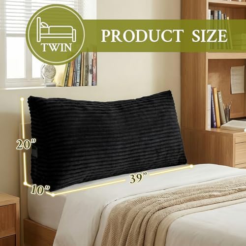 Headboard Pillow Twin, Headboard Wedge Pillow - Image 2