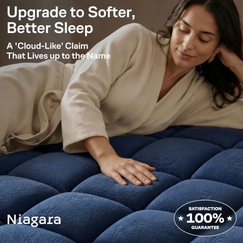 Niagara Sleep Solution Queen Ultra Soft Mattress Topper — Back Pain Relief - Image 2