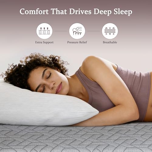 Sleepmax Extra Firm Memory Foam Mattress Topper 3 Inch Queen Size - Image 3