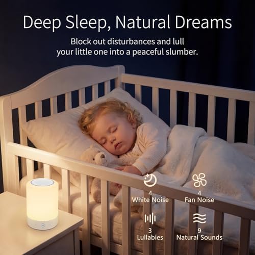 Night Lights, Rechargeable Battery, Touch Control, 6 Timers & Memory Function | - Image 2