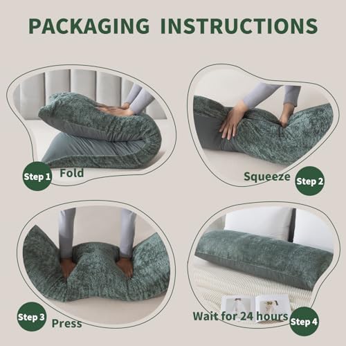 WhatsBedding Memory Foam Body Pillow - Image 7