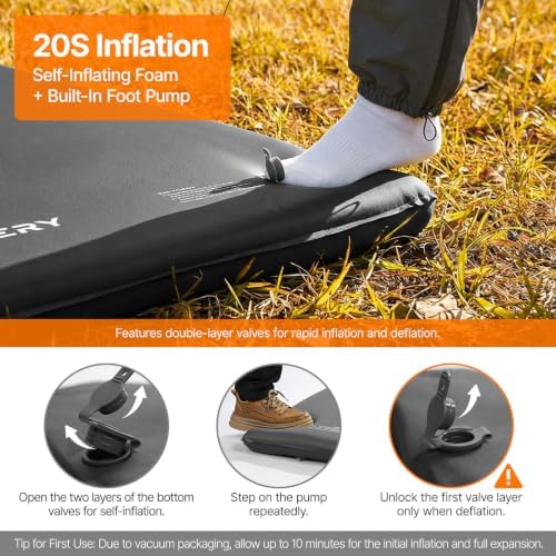 OGERY Self-Inflating Sleeping Pad - Image 2