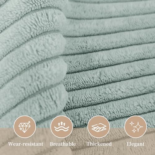 Sasttie Headboard Pillow Full, Wedge Pillow Headboard, Mint Green - Image 5