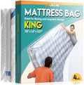 Axgatoxe Plastic Mattress Bag for Moving Storage, King Size by AXgatoxe