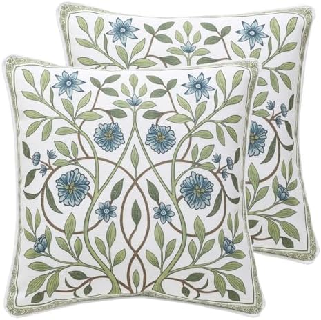 ISAENNE Designer Linen Throw Pillow Cover by Isaennehomedecoration