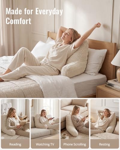 Blissful Diary Reading Pillow, Backrest Pillow - Image 7